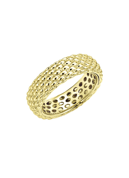 Ringe - Exquisite Gold-Eleganz: Damenring mit Ziselierung, in Größe 160 bis 220, in Farbe  Ansicht 3