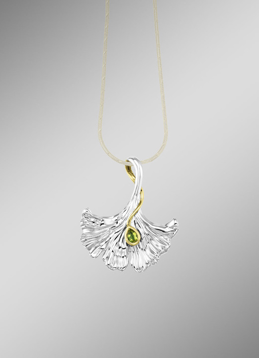 Anhänger - Anhänger mit Peridot, in Farbe  Ansicht 2