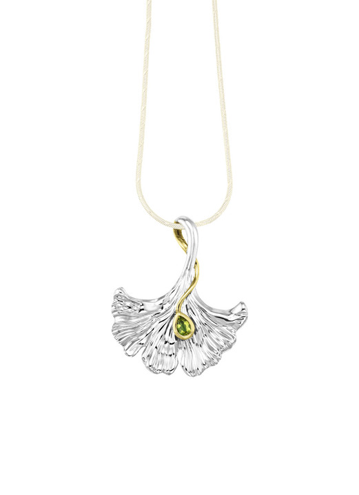 Anhänger - Anhänger mit Peridot, in Farbe  Ansicht 3