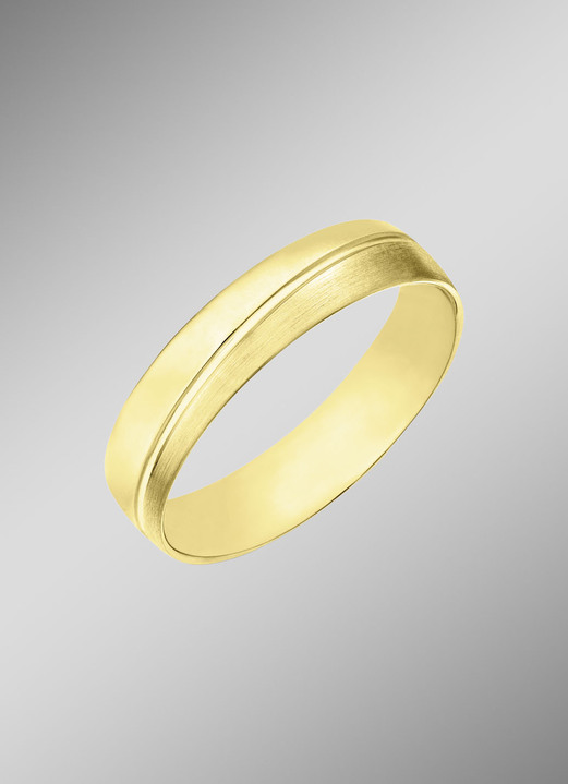Trauringe - Edler Trauring glänzend/mattiert, in Größe 160 bis 240, in Farbe  Ansicht 5