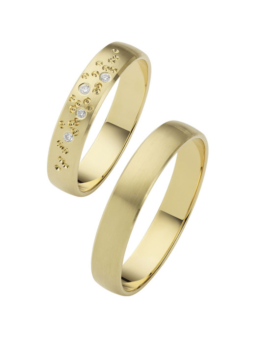 Trauringe - Satinierter Trauring, in Größe 160 bis 240, in Farbe  Ansicht 4