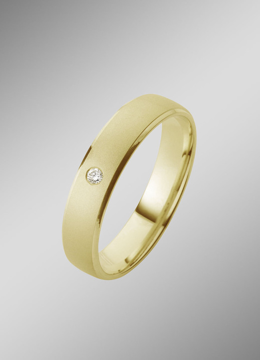 Trauringe - Eleganter Trauring in Gold, in Größe 160 bis 240, in Farbe  Ansicht 1