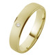 Trauringe - Eleganter Trauring in Gold, in Größe 160 bis 240, in Farbe  – Ansicht 2