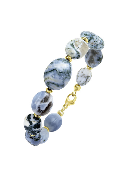 Halsketten - Strahlende Garnitur mit Opal und Hämati, in Farbe , in Ausführung Armband Ansicht 2