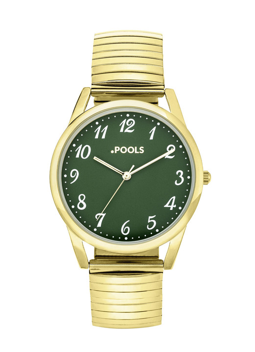 Quartzuhren - Quartz-Partneruhr, in Farbe , in Ausführung Herrenuhr Ansicht 2