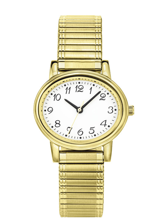 Quartzuhren - Quartz-Damenuhr, in Farbe  Ansicht 2