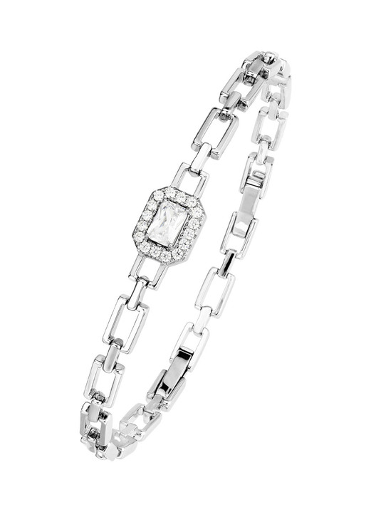 Armbänder - Zauberhaft funkelndes Armband mit synth. Zirkonia, in Farbe  Ansicht 2