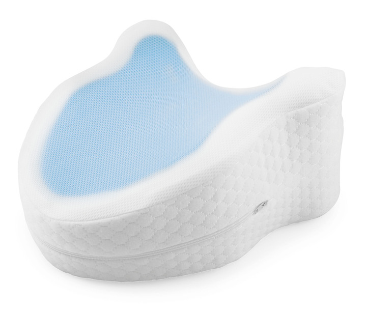 Gesunder Schlaf - Cool Touch Kniekissen , in Farbe WEISS Ansicht 2