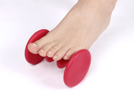 Gesunder Fuß - Vital Comfort Faszien-Fußroller, in Farbe ROT – Farbe ROT – Ansicht 