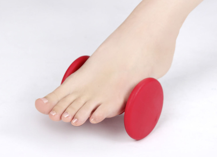 Gesunder Fuß - Vital Comfort Faszien-Fußroller, in Farbe ROT Ansicht 4