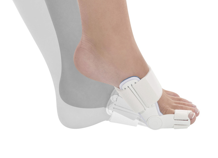 Gesunder Fuß - Hallux valgus-Schiene Classic, in Größe L bis M, in Farbe WEISS Ansicht 2