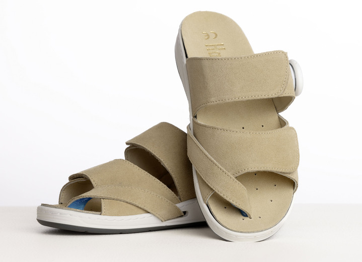 Gesundheitsschuhe - Therapie-Sandale Hallux valgus, in Größe 036 bis 043, in Farbe SAND Ansicht 3