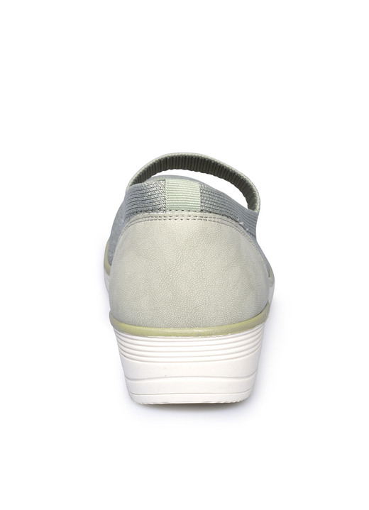 Pumps & Ballerina - Bequem-Ballerina mit Soft-Touch-Sohle, in Größe 036 bis 041, in Farbe RAUCHBLAU Ansicht 5