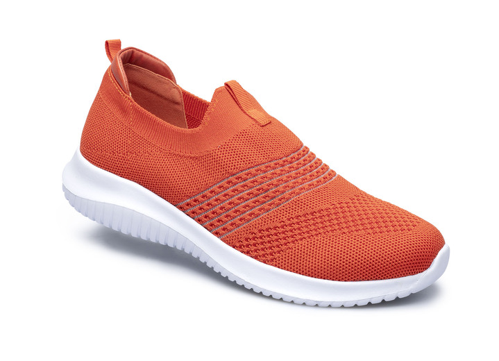 Slipper & Schnürschuhe - Federleichter Flexi-Damenschuh in Bequemweite G, in Größe 036 bis 042, in Farbe KORALLE Ansicht 1