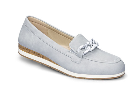 Bequemer Slipper in  Veloursleder-Optik