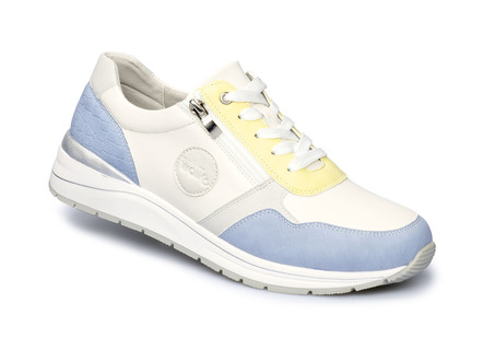 Komfort-Sneaker Simone in Leder- und Veloursleder-Optik
