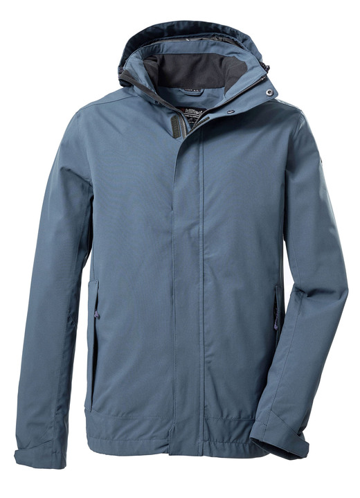 Funktionsjacken - Herren-Funktionsjacke von Killtec, in Größe 48 (S) bis 64 (6XL), in Farbe STAHLBLAU Ansicht 1