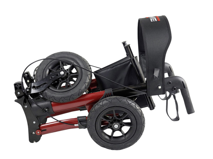 Rollatoren & Rollstühle - Outdoor-Rollator Ansicht 2 Rollatoren & Rollstühle - Outdoor-Rollator, in Farbe ROT Ansicht 2
