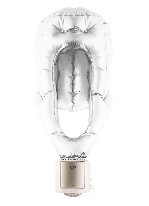 Haartrockner - Krups-Volumenhaube CF 6000 mit Ionentechnologie, in Farbe WEISS Ansicht 1