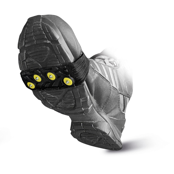 Praktische Hilfsmittel - Schuhspikes für mehr Sicherheit bei Eis und Schnee, in Farbe SCHWARZ Ansicht 2