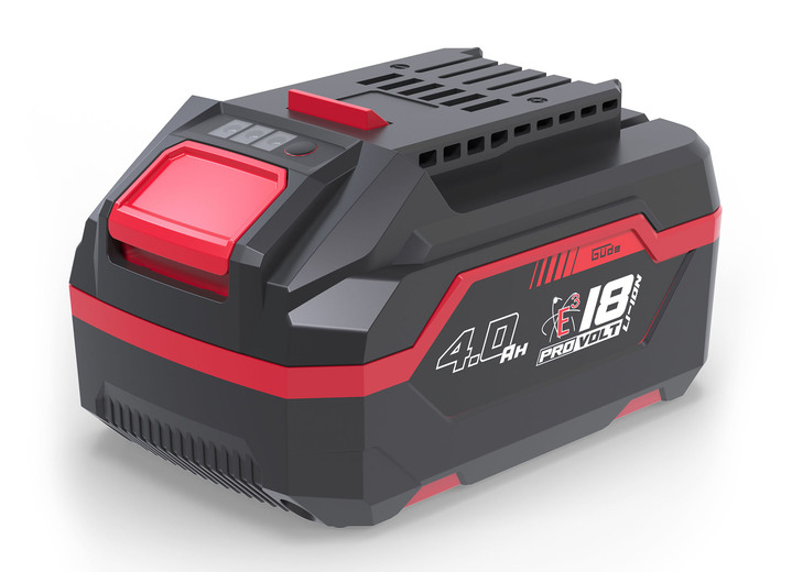 Gartenpflege - Ersatz-Akkupack 4000 mAh für Garten-Akkusystem, in Farbe SCHWARZ-ROT Ansicht 1