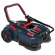 Gartenpflege - Akku-Kehrmaschine (Akku und Ladegerät nicht im Lieferumfang) – Farbe SCHWARZ-ROT-BLAU – Ansicht 3 Gartenpflege - Akku-Kehrmaschine (Akku und Ladegerät nicht im Lieferumfang), in Farbe SCHWARZ-ROT-BLAU – Farbe SCHWARZ-ROT-BLAU – Ansicht 3