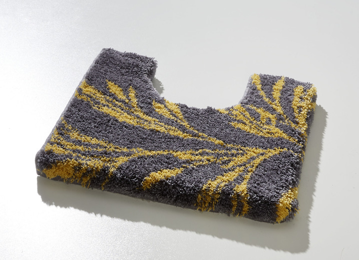 Grund - Badgarnitur mit rutschhemmender Latexierung, in Größe 100 (Vorleger halbrund, 50/ 80 cm) bis 112 (WC-Deckelbezug, 47/ 50 cm), in Farbe TAUPE Ansicht 3