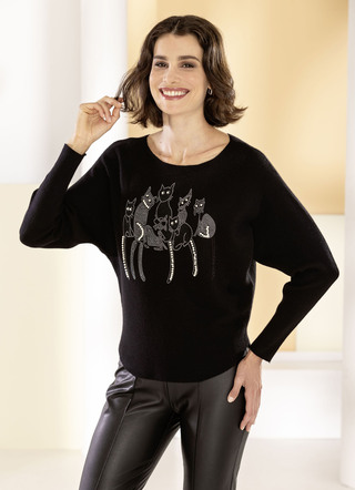 Pullover in weichem Feinstrick