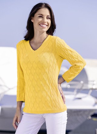 Pullover mit Strukturdessin