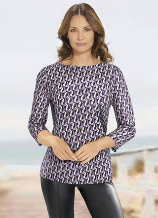 Pullover in Feinstrick