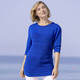 Basics - Pullover in super weichem Feinstrick, in Größe L(44/46) bis XXL(52/54), in Farbe ROYALBLAU – Farbe ROYALBLAU – Ansicht 1