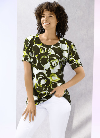Shirt mit farbbrillantem Druck