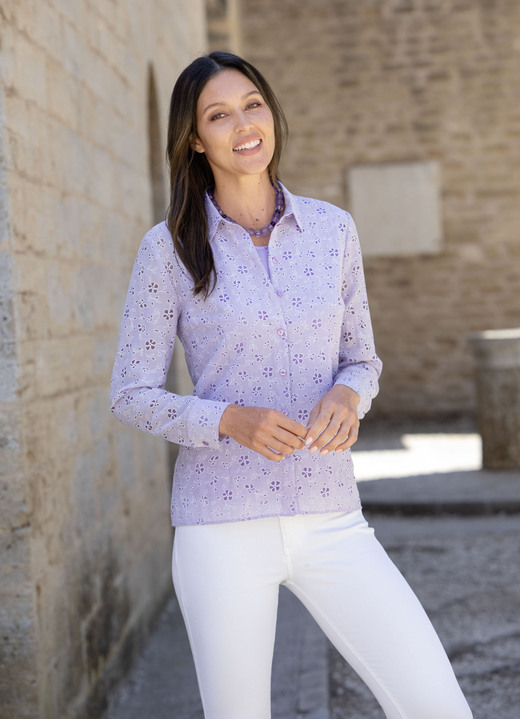 Blusen - 2-teiliges Blusen Set, in Größe 036 bis 052, in Farbe MINT Ansicht 6