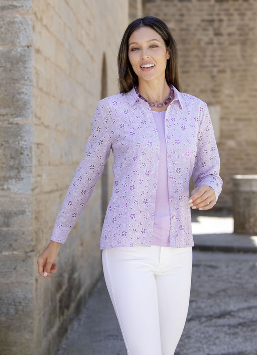 Blusen - 2-teiliges Blusen Set, in Größe 036 bis 052, in Farbe MINT Ansicht 7