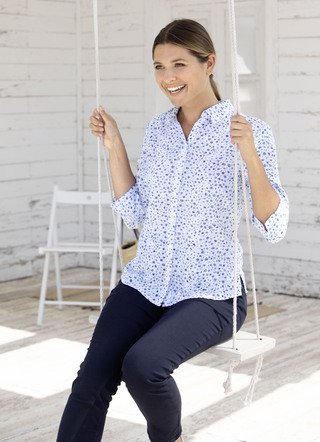 Bluse mit Baumwolle