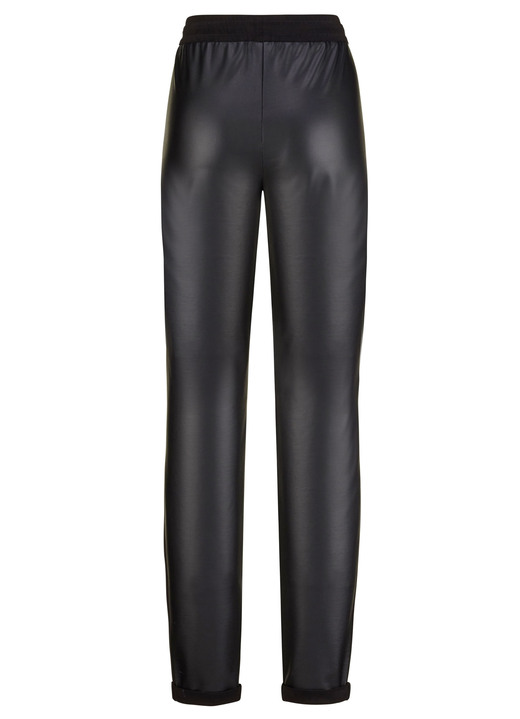 Hosen in Schlupfform - Hose im Joggpant-Style, in Größe 018 bis 050, in Farbe SCHWARZ Ansicht 2