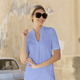Blusen & Tuniken - Shirt-Tunika – Farbe BLEU Blusen & Tuniken - Shirt-Tunika, in Größe L (44/46) bis XXL (52/54), in Farbe BLEU