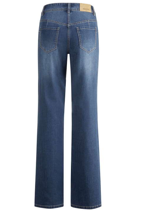 Hosen mit Knopf- und Reißverschluss - Modische Jeans in 5-Pocket-Form, in Größe 017 bis 050, in Farbe JEANSBLAU Ansicht 2