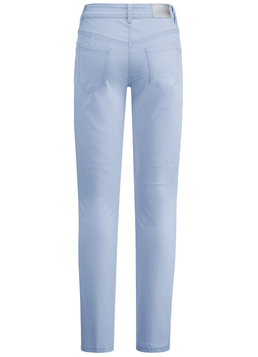 Hosen mit Knopf- und Reißverschluss - Jeans mit Push-up-Effekt, in Größe 018 bis 052, in Farbe HELLBLAU Ansicht 2