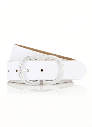 Modischer Damen-Gürtel aus Leder, 3,5 cm breit