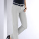 Jeans - Magic-Jeans in 5-Pocket-Form – Farbe HELLGRAU – Ansicht 3 Jeans - Magic-Jeans in 5-Pocket-Form, in Größe 017 bis 050, in Farbe WEISS – Farbe HELLGRAU – Ansicht 3