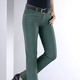 Jeans - Magic-Jeans in 5-Pocket-Form – Farbe MOOS – Ansicht 3 Jeans - Magic-Jeans in 5-Pocket-Form, in Größe 017 bis 050, in Farbe WEISS – Farbe MOOS – Ansicht 3
