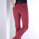 Jeans - Magic-Jeans in 5-Pocket-Form, in Größe 017 bis 050, in Farbe JEANSBLAU – Farbe ROT – Ansicht 4