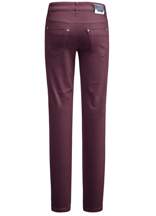 Jeans - Magic-Jeans in 5-Pocket-Form Ansicht 49 Jeans - Magic-Jeans in 5-Pocket-Form, in Größe 017 bis 050, in Farbe WEISS Ansicht 49