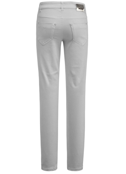 Jeans - Magic-Jeans in 5-Pocket-Form Ansicht 23 Jeans - Magic-Jeans in 5-Pocket-Form, in Größe 017 bis 050, in Farbe WEISS Ansicht 23