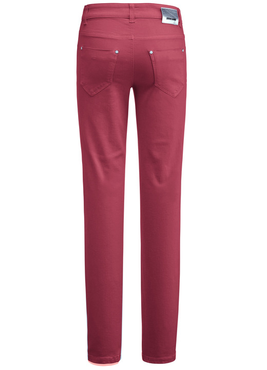 Jeans - Magic-Jeans in 5-Pocket-Form Ansicht 40 Jeans - Magic-Jeans in 5-Pocket-Form, in Größe 017 bis 050, in Farbe WEISS Ansicht 40