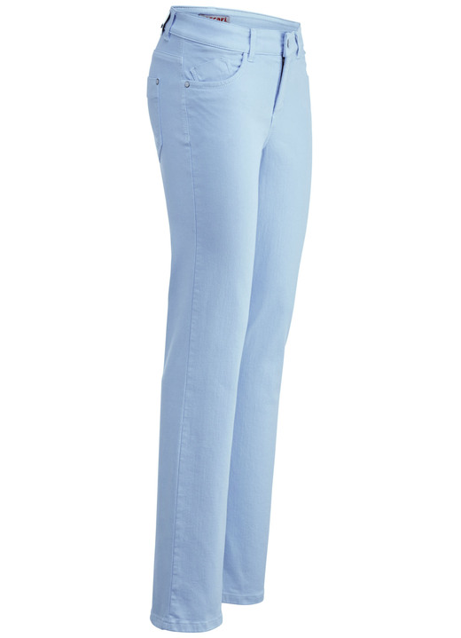 Jeans - Magic-Jeans in 5-Pocket-Form Ansicht 5 Jeans - Magic-Jeans in 5-Pocket-Form, in Größe 017 bis 050, in Farbe BEIGE Ansicht 5