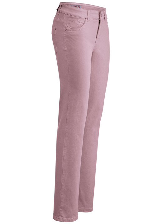 Jeans - Magic-Jeans in 5-Pocket-Form Ansicht 30 Jeans - Magic-Jeans in 5-Pocket-Form, in Größe 017 bis 050, in Farbe BEIGE Ansicht 30