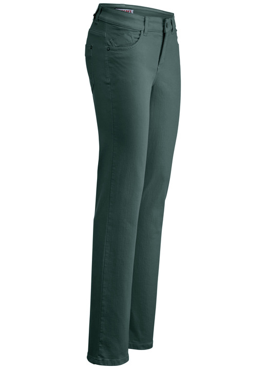 Jeans - Magic-Jeans in 5-Pocket-Form, in Größe 017 bis 050, in Farbe JEANSBLAU Ansicht 43