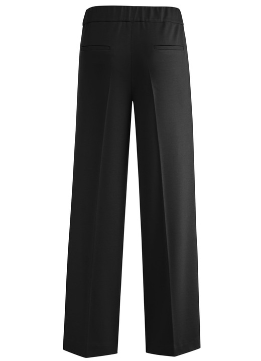 Hosen mit Knopf- und Reißverschluss - Knöchellange Hose mit weitem Bein , in Größe 018 bis 052, in Farbe ROT Ansicht 13